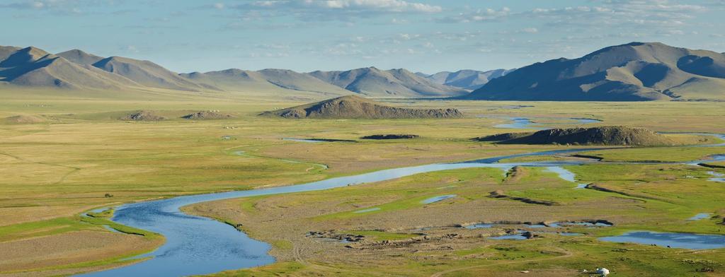 Discover the unique rocky landscapes of Terelj National Park before flying down to the South Gobi to stay at the award winning Three Camels Lodge.