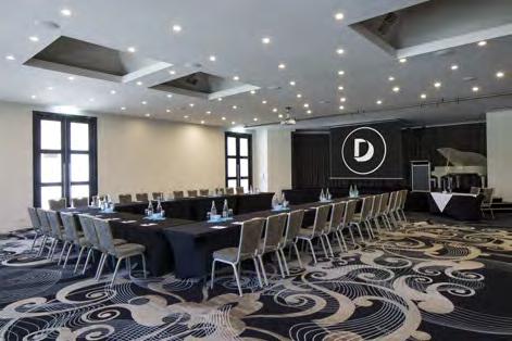 THE FORUM ONE - CONFERENCING Features include: Separate Private Foyer Large Stage Pillarless Room Green Room w ith Direct Stage Access Private Am