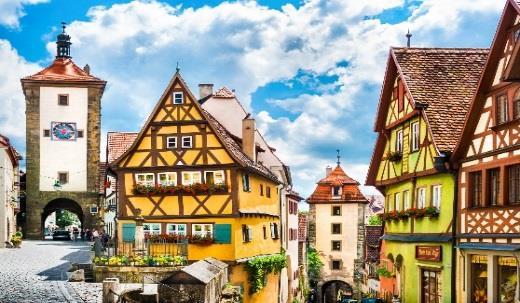 Rothenburg at leisure & public night watchman tour Rothenburg Small town in the