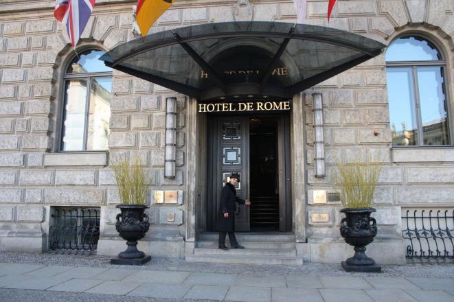 the heart of the city, Hotel de Rome is also within easy reach of