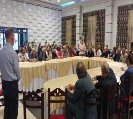 3 Nga konsultimi në Pogradec Në Pogradec takimi u zhvillua tek hotel Turizmi, në datën 09.06.2014 dhe në të morën pjesë 56 pjesëmarrës, nga të cilët 25% ishin femra. A.