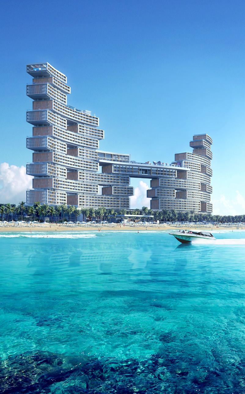 Tower The Tower: A Human Scaled Assemblage The sky-courts and sky-terraces on both sides of the building serve as the