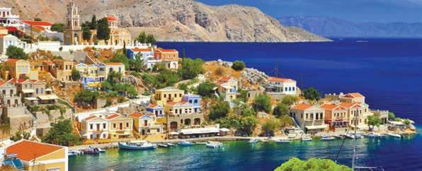 Symi Turkey & Island Hopper 15 Days ATHENS Santorini Crete Departs: Saturdays Kusadasi Marmaris Rhodes Note: A similar program operates Thursday from 25 Apr to 17 Oct 19.