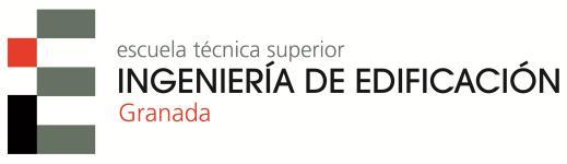 INGENIERÍA DE EDIFICACIÓN BUILDING ENGINEERING (SUBJECT S LIST UPDATED IN SEPTEMBER, 2014) (E): Elective courses ALL LECTURES ARE TAUGHT IN SPANISH LANGUAGE CURSO CONSTRUCCIÓN I.