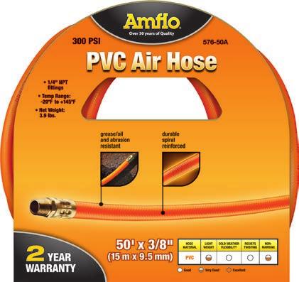601646 3/8" x 50' PVC Air Hose