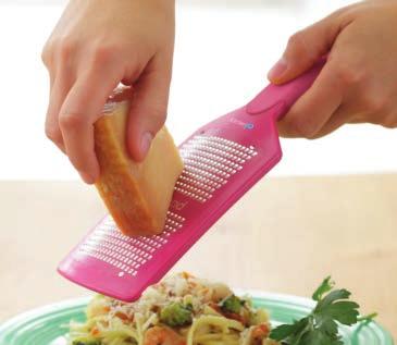 The blade is ideal for grating other foods and for zesting all types of citrus.
