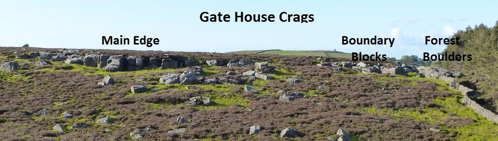 Gate House Crag This is an excellent and long overlooked moorland bouldering venue with good rock and flat landings.