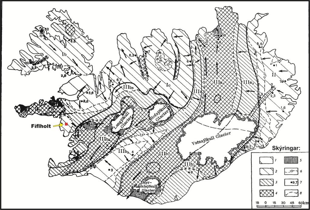 2.1 Grunnvatn og lekt jarðlaga Berggrunnurinn frá mið- og síðmíósen á Vesturlandi er mjög þéttur og í honum nánast ekkert grunnvatnsstreymi (Freysteinn Sigurðsson, 1993; og 1997, viðauki C).