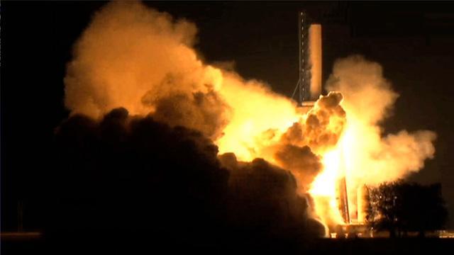 SpaceX 9-Engine Test Firing