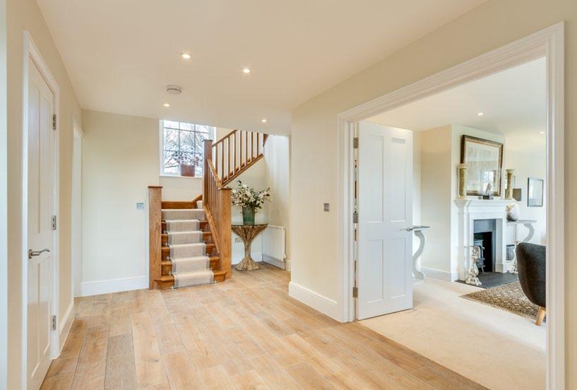 A newly refurbished, high specification family house situated in a highly sought after private enclave with long reaching views to the South Downs and West Sussex Countryside The Property Ilex House