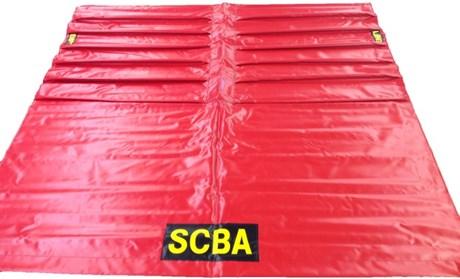 STAGING MATS SCBA Air Bottle Mats 3 H x 6 W Designed for utility, mats can accommodate up to 12 SCBA cylinders and tools.