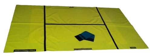 EXTRICATION Extrication Mat 6' H x 10' W Features four marked sections: Hand & Power Tools Cutters &