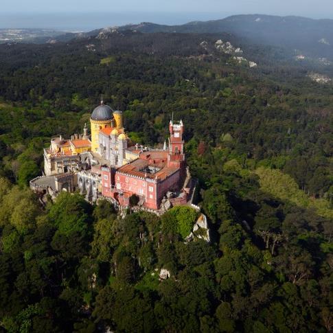 Sintra Sintra is a fairy tale town nested in the mountains.
