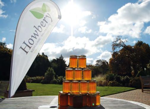 The idyllic rural environment has been enhanced by the installation of two Honey Bee colonies in May.