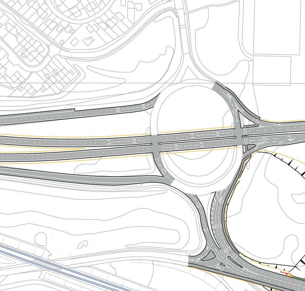 Chester Road New Junction 11a Public consultation Option A Upgrading Murdishaw roundabout into a through-about This option was previously presented at the public information event, and involves