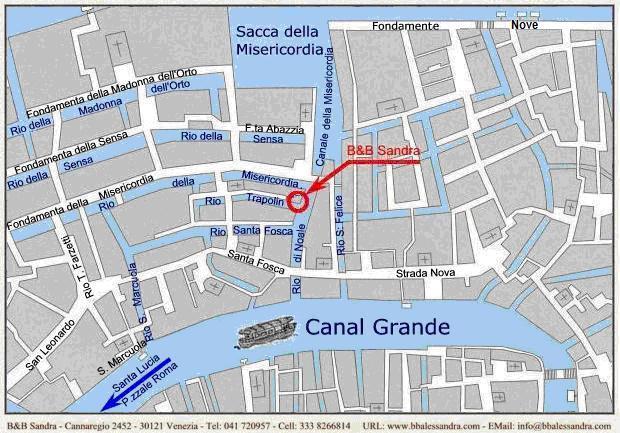 The route includes a first leg, up to Piazzale Roma, with the use of the ACTV public transportation system lines No.