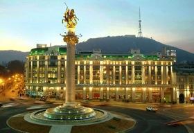 HOTELS Hotel Description: Located on Freedom Square in the heart of Tbilisi, this grand hotel