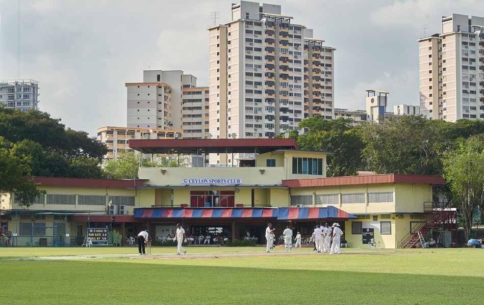 39 Cricket match at the Ceylon Sports Club, 2018 SINGAPORE KHALSA ASSOCIATION 2 Tessensohn Road The Singapore Khalsa Association has its origins in the Singapore Sikhs Cricket Club, an informal group