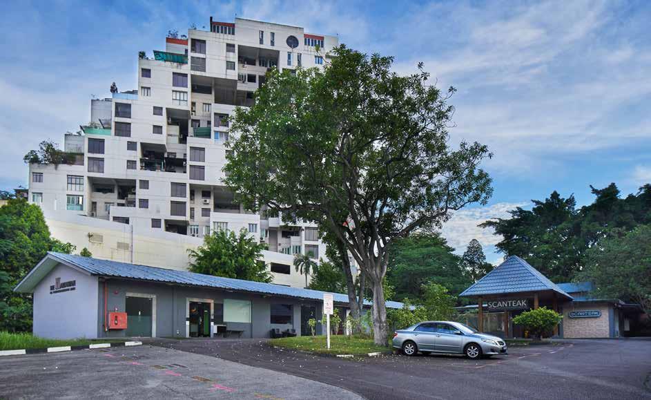 54 Former School Dental Clinic building, 2018 work closely with Tan Tock Seng Hospital to provide rehabilitation and care for patients prior to discharge.