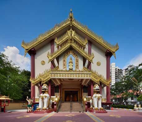 The temple was originally founded in 1878 at Kinta Road by a Burmese named U Thar Hnin (also known as Tang Sooay Chin).