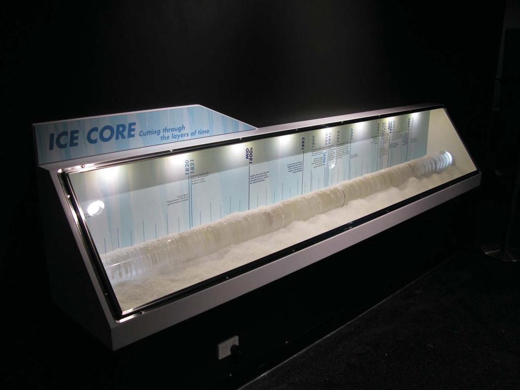 Melbourne Aquarium Antarctic Exhibit - Artificial Ice Core Melbourne
