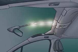 Uz upaljena svjetla, više puta pritisnite tipku na lijevom dijelu ploče s instrumentima za postupno smanjivanje osvijetljenosti vozačkog mjesta.