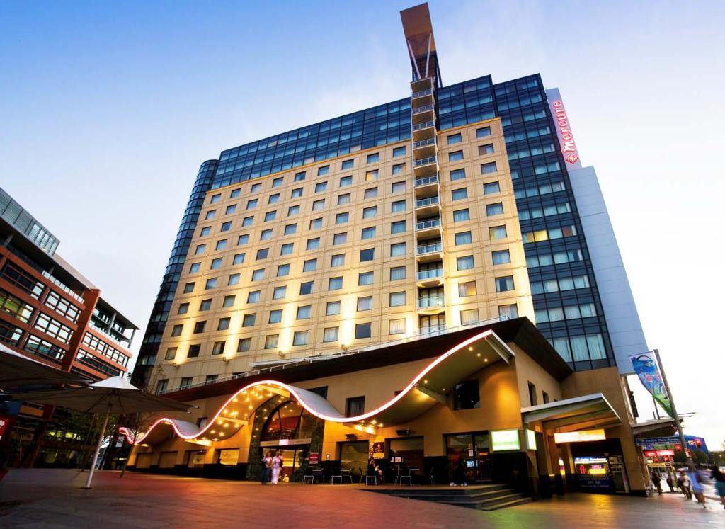 Recently refurbished, Accor's Central Sydney hotel - Mercure Sydney offers Sydney city accommodation located only a short walking distance to Sydney's major local attractions - Darling Harbour,