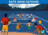 training in aquatics skills. Skills acquired are in lifeguarding, instruction, safety and aquatic operations. A National patch is available in the Trading Post for those who complete the requirements.
