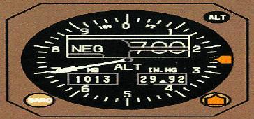 Landing After beeing authorized by ATC to an altitude bellow transition level, both pilots should set the aerodrome QNH value in the altimeters windows (Kollsman window).