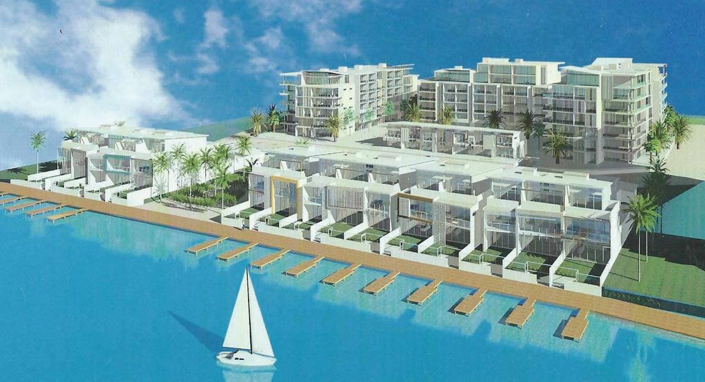 PROJECT: HOPE ISLAND QUEENSLAND - AUSTRALIA This is an artist impression of the Waterfront Marina.