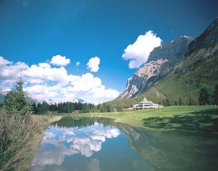 Many nearby top-rated golf courses (e.g., Silver Tip, Stewart Creek, Mt. Kidd and the Springs at Radium) also attract visitors to the Banff area.