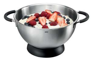 28140 capacity: 4 litres handy non-slip silicone handles practical graduation on the inside bowl: Ø 24