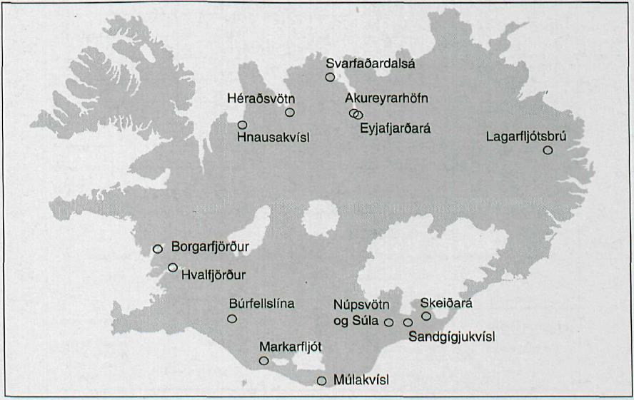 Almenna verkfræðistofan (sem nú tilheyrir Verkís) tók saman árið 1993 allar tiltækar prófanir og gögn varðandi staura á landinu.