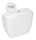 RESERVOIR code: 33802 Reservoir Body: ABS Assembly Set Mono with Side Push Button & Pulling Chain Eco Single Push Cistern
