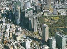 Contribute to Attractive Town Development on Land Used by the Former JNR The JNR privatization reforms of 1987 expedited the disposal of many parcels of former JNR land throughout Japan that