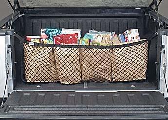Car Trunk Cargo Net 1. Includes mounting hardware. 2. Cargo Net is 45" x 24", unstretched.