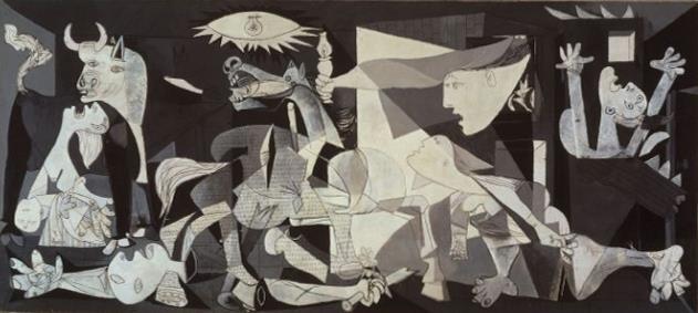 Mynd 12: Pablo Picasso (1881-1973) Guernica 1937