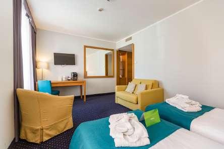 Package C Hestia Hotel Ilmarine TIlmarine is a charming 105 room hotel conveniently located just near the historical UNESCO Heritage Old Town, in the culturally versatile seaside region of Tallinn.