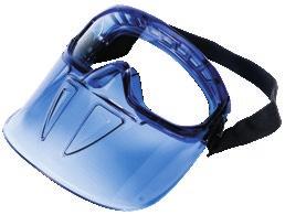 95 XPS530 Sealed Safety Glasses The XPS530 comes standard with both detachable soft co-molded temples and a fire-resistant cloth strap which are easily