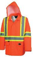 SAFETY APPAREL The Rock 300D Oxford Polyester Jacket with PU
