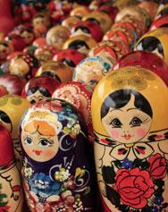 Gothenburg, Sweden Russian dolls, St. Petersburg St.