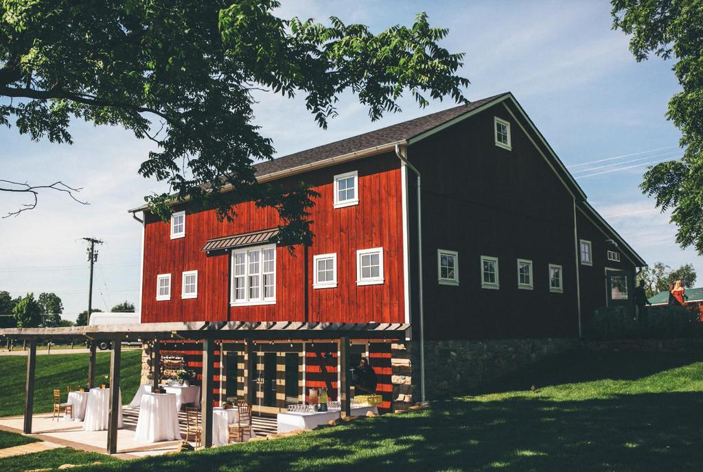 Red Barn Built in 1837 and restored in 2011 the Red Barn features a Bar Room and a beautiful Loft Dining Room.