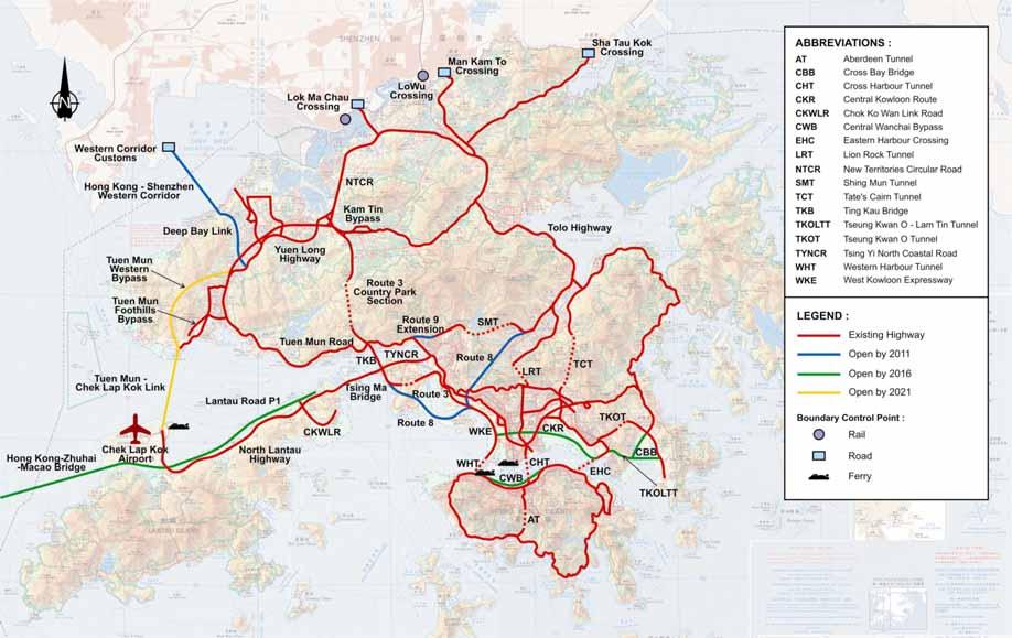 Future Highway Network Future Roads for Planning and