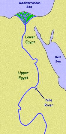 Ancient Egypt & Kush I. Egypt Under the Pharaohs A. The Nile 1. longest river in the world (4,100 miles) 2.