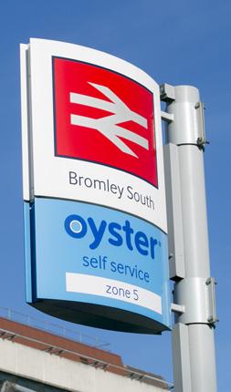 Bromley is the commercial and administrative centre of the Borough and nearby town centres include Beckenham to the west 2.5 miles (4.02 km), Streatham to the north west 8.7 miles (14.