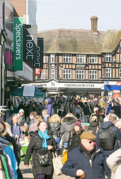 DEMOGRAPHICS Bromley has a total population within it primary catchment of 711,000 above the Regional Centre average with an estimated shopping population of 370,000 (19th PROMIS Centre).
