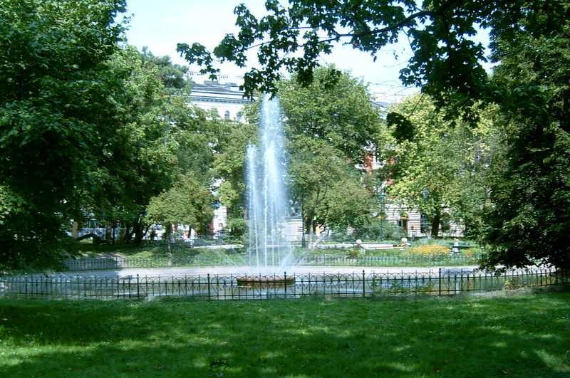 Fountain, Planty Park (http://en.