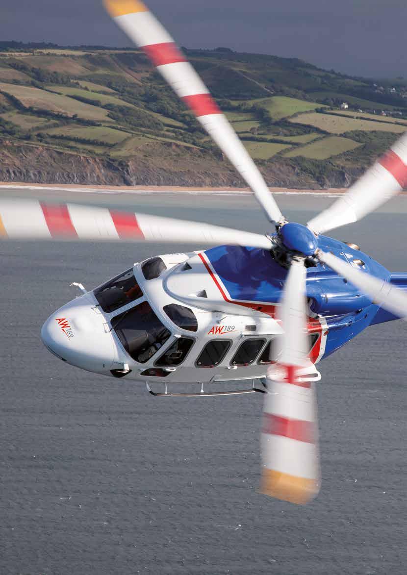 Ideally suited to long range, deep water missions typical of current Offshore operations, AW189 features high performance, state-of-the-art