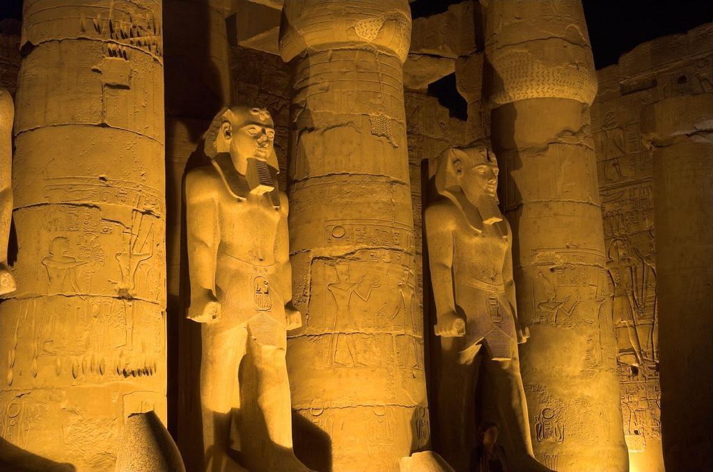 Historical Luxor Temple Temple of Hatshepsut The Luxor Temple is located on the east bank of the River Nile in the ancient city of Thebes.