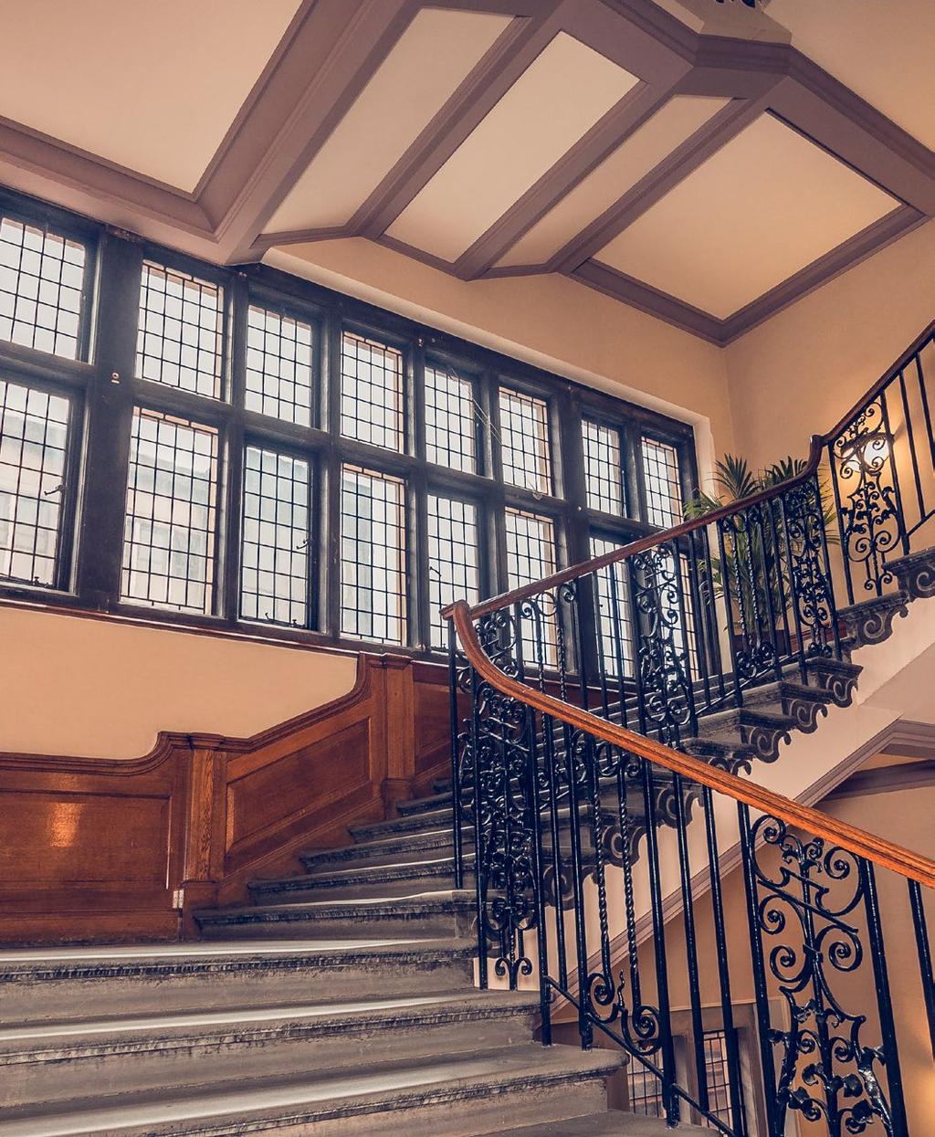 HERITAGE HERITAGE HERITAGE Built in 1906, The Grand boasts a stately character, with sweeping stone staircases, original wood panelling, parquet flooring and acres of marble.